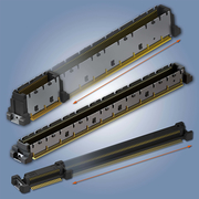 The Colibri High-Speed-SMT-Connector System is available in 40 to 440 pins and with board-to-board-distances of 5 and 8 mm.