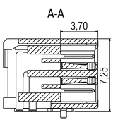 Zero8 socket profile view