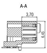 Zero8 plug profile view