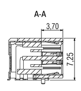 Zero8 socket profile view