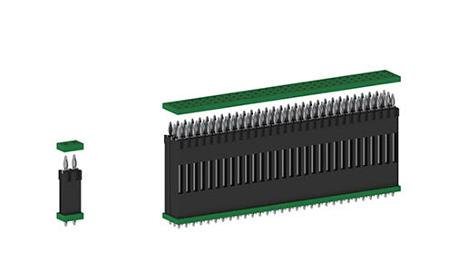 flexilink Board-to-Board Connections in Press-fit