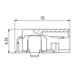 Dimensioni della morsettiera angolare One27 a 50 poli