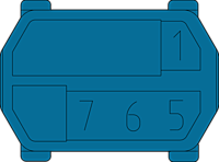 hm Kodiereinsatz ML 1567 Zeichnung