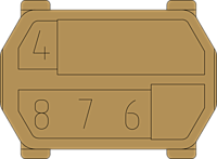 hm Kodiereinsatz ML 4678 Zeichnung